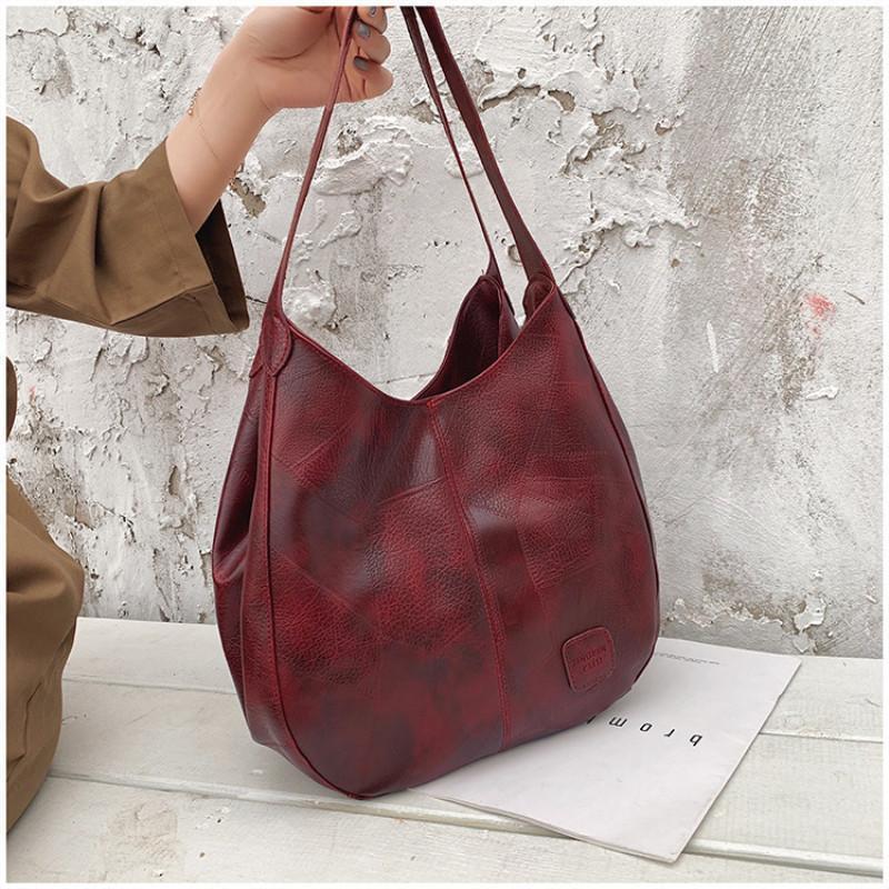 Alice Sac Vintage Femme – Élégant Sac à Main en Similicuir avec Grand Espace & Finitions Haut de Gamme - Image 10