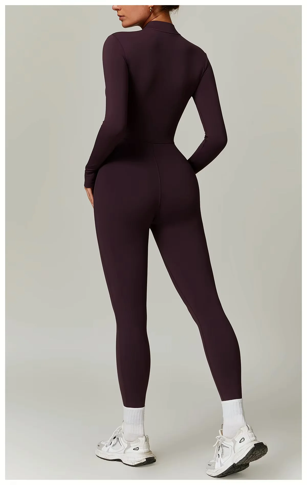 Combinaison Hiver Femme Eya – Combinaison en Polaire Chaude avec Stretch et Col Réglable - Image 8